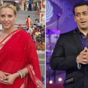 Iulia Vântur și Salman Khan. Sursă foto: Adevărul.ro